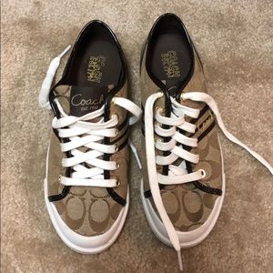 Brown Coach Sneakers